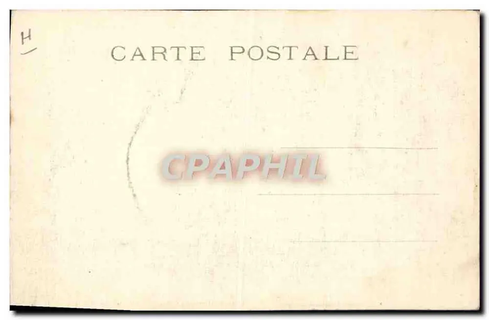 Rambouillet — "La Rûche" Die Gewächshaus — Phot. Le Provost. Argenteuil - Rückseite