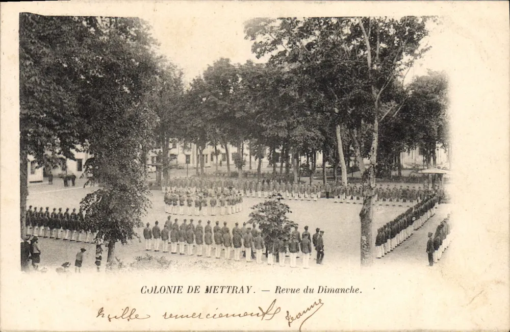 Kolonie Mettray — Sonntagsübung - Vorderseite