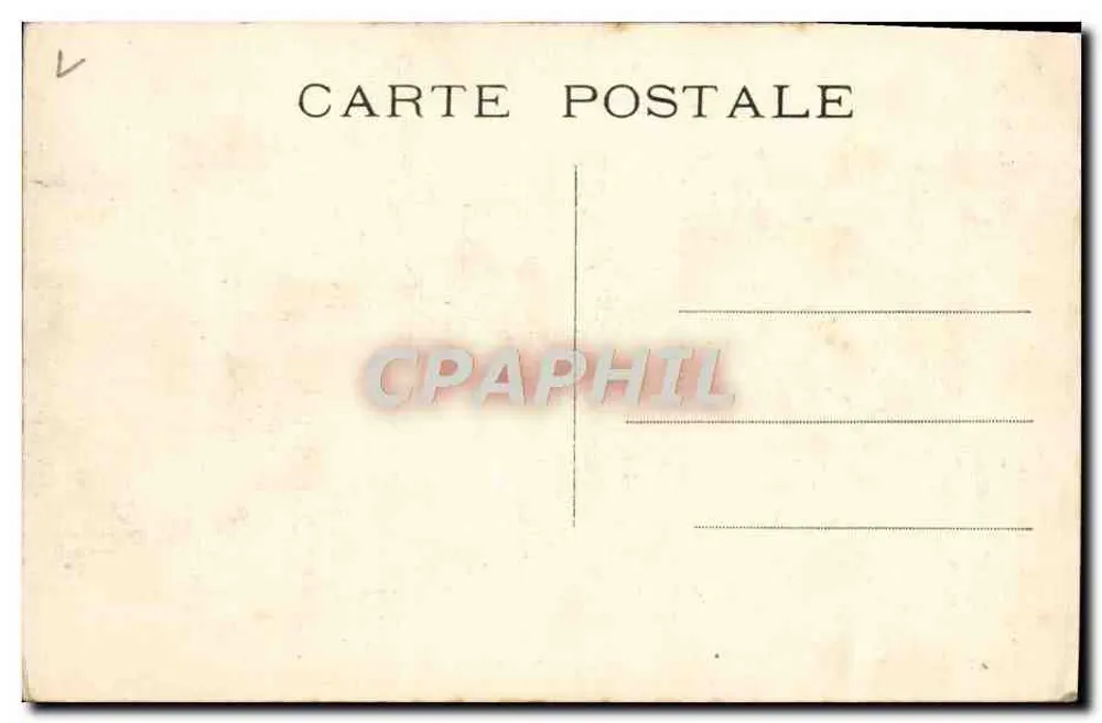 Rambouillet — 'La Rûche' Die Druckerei — Foto. Le Provost Argenteuil - Rückseite