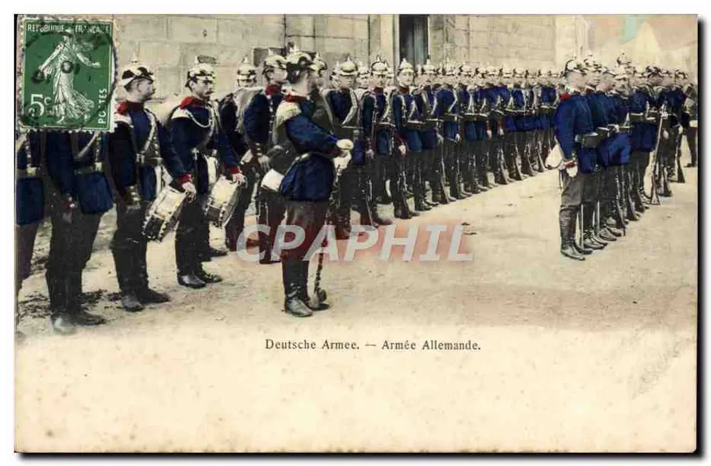 Exército Alemão — Soldados em formação — G. Sch. Sch. 1251 - Frente