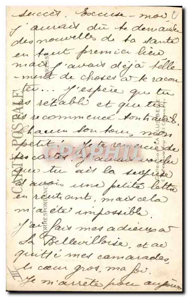 Mulher em traje de Savóia (Tarentaise) — editor desconhecido, número de série 2 - Verso