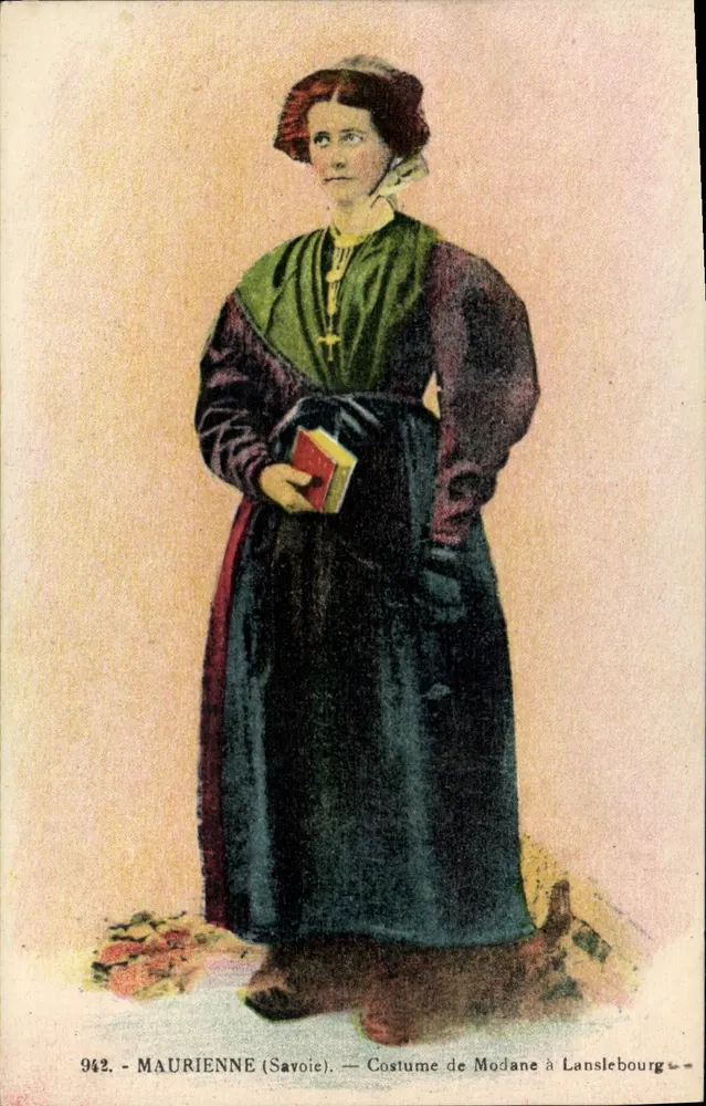 Maurienne (Savoie) — Traje de Modane a Lanslebourg — n° 942 - Frente