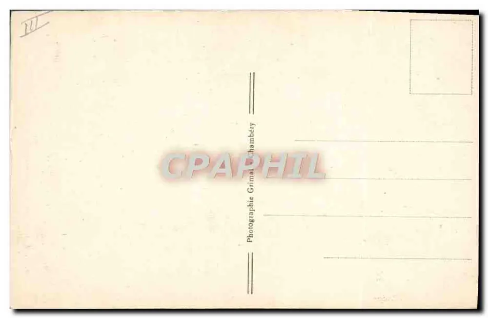 Maurienne (Savoie) — Traje de Modane a Lanslebourg — n° 942 - Verso
