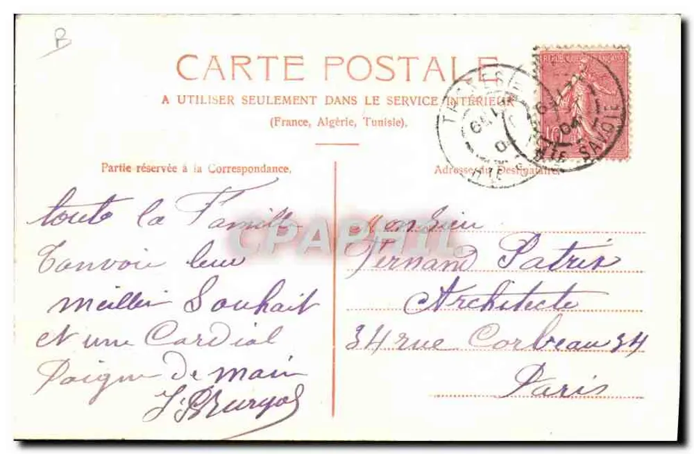 Costumes de la Savoie — Bourg-St-Maurice — Pittier, phot. édité, Annecy, n°219 - Verso