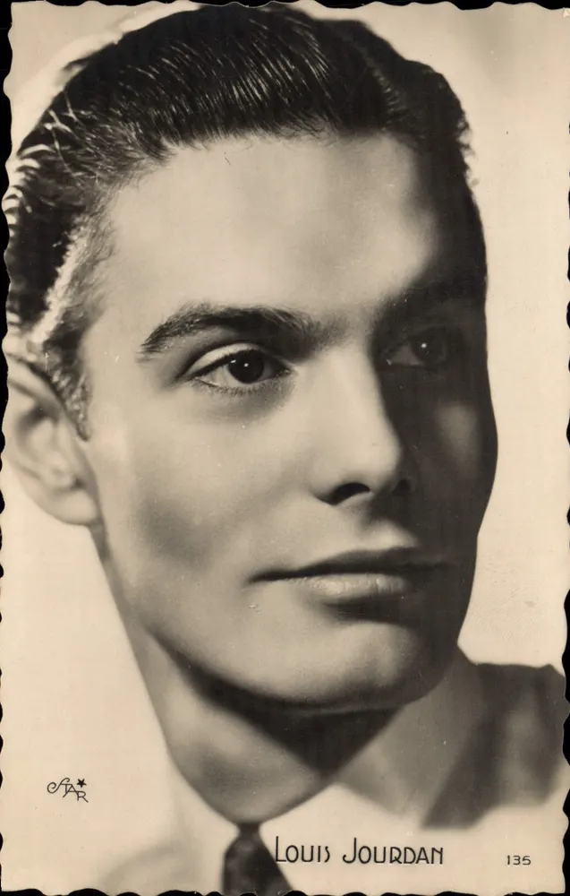 Louis Jourdan — retrato — STAR, n°135 - Frente