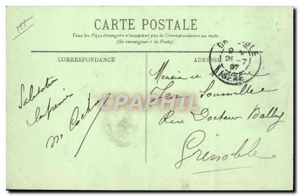 A Colheita das Tubérosas — LL. — n°1267 - Verso