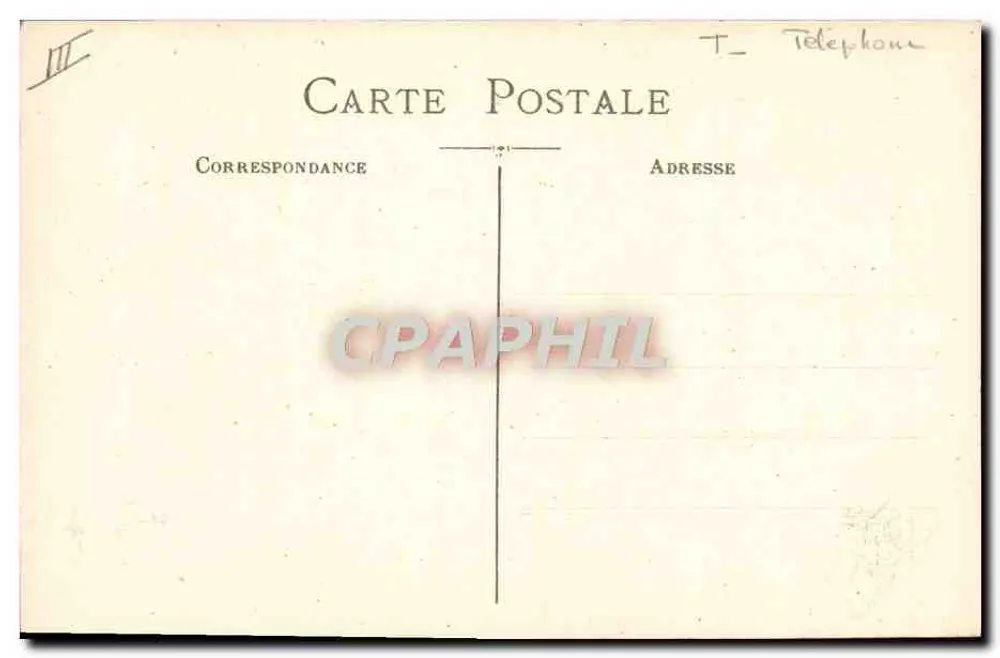 Feldtelefon — Krieg 1914 — Éditions Ropaldy, Provence - Rückseite