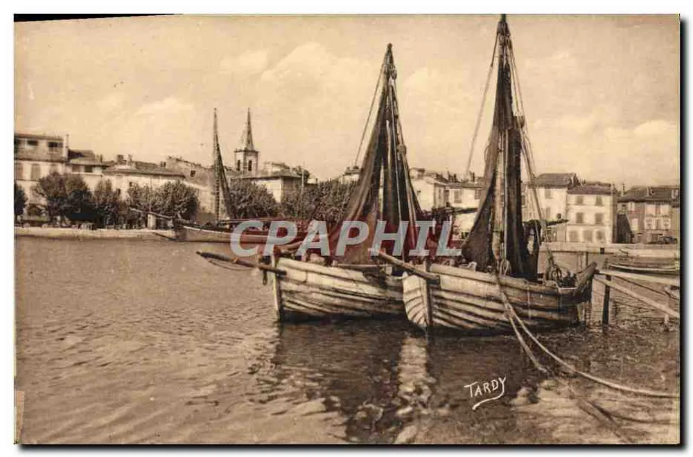 Martigues — Hafen von Ferrières — Künstleredition A. Tardy - Vorderseite
