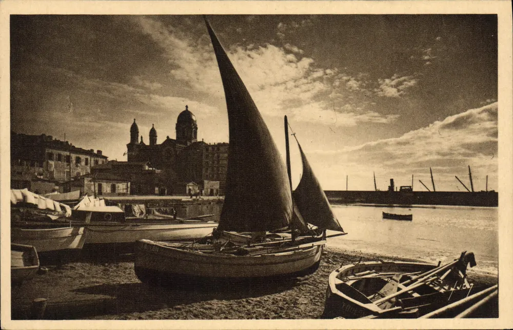 Saint-Raphaël (Var) — Der Hafen und Notre-Dame de la Victoire — Les Éditions d'Art Y. O. Paris - Vorderseite