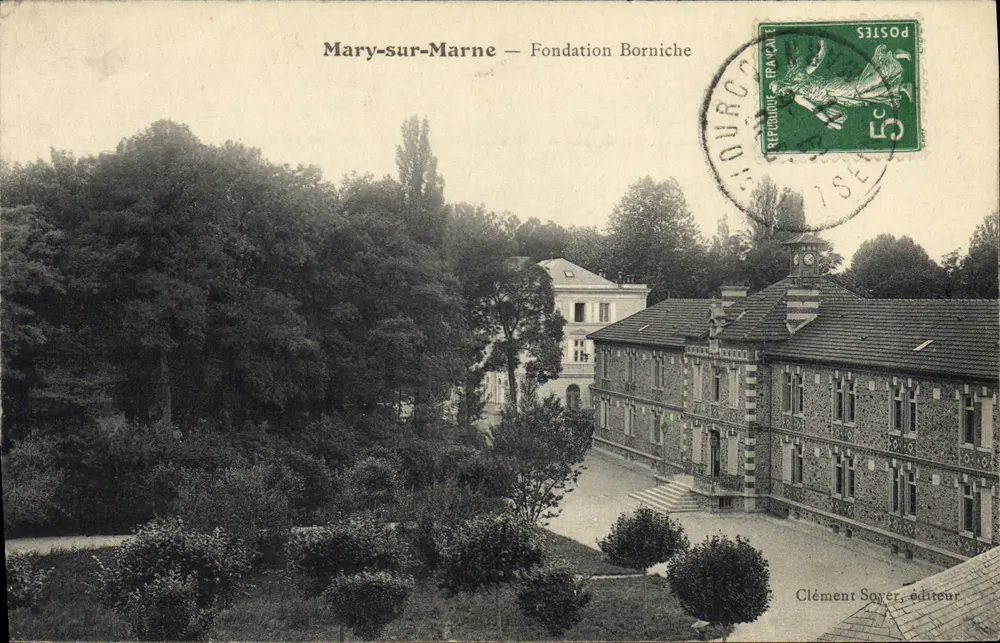 Mary-sur-Marne — Fondation Borniche — Clément Soyer, Verleger - Vorderseite
