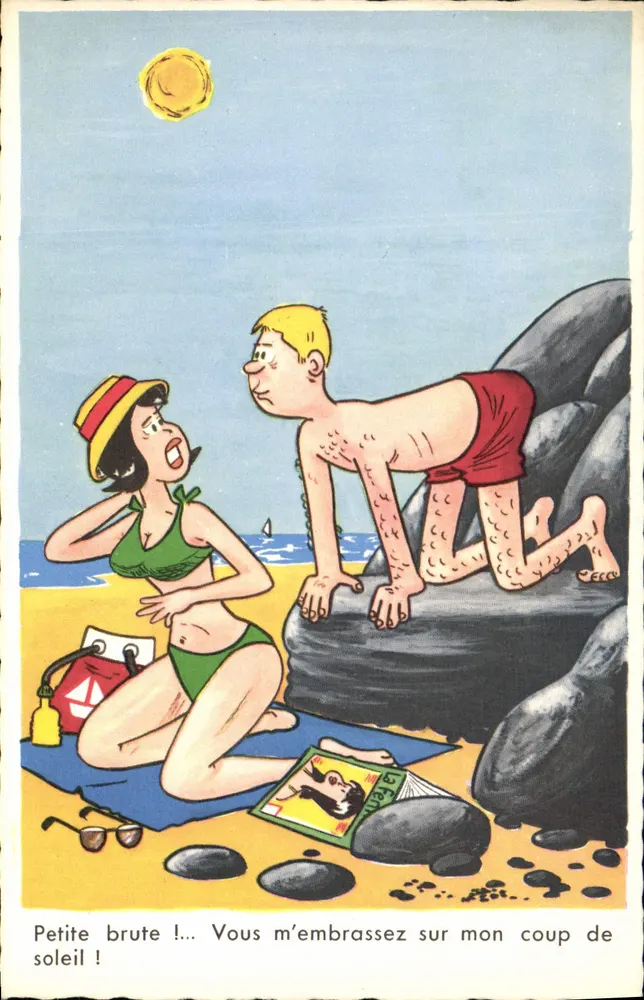 Comicssequenz — Strand — G.P. La Rose, n° 4112 - Vorderseite