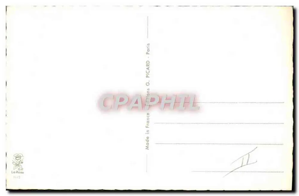 Comicssequenz — Strand — G.P. La Rose, n° 4112 - Rückseite
