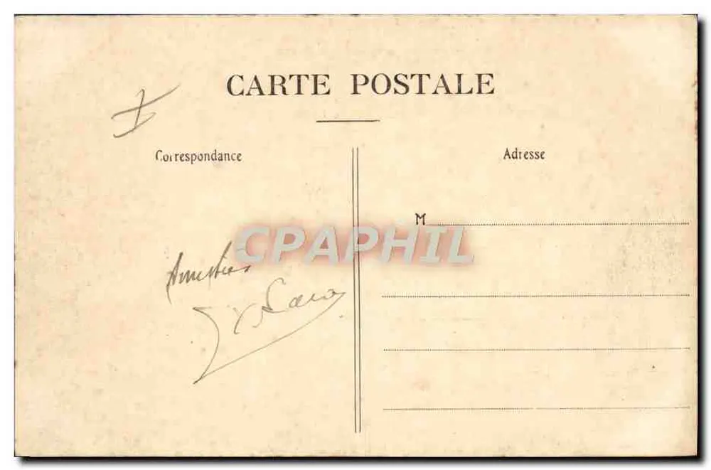 Lager von Châlons — Ansicht der Zelte — Militärbuchhandlung Gérau, Magnanoy - Rückseite