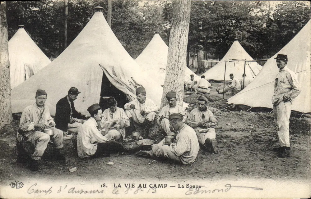 Camp d'Anours — Die Suppe — Édmond - Vorderseite