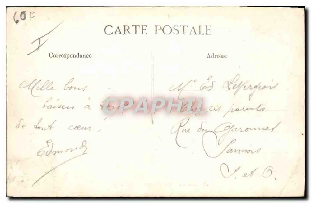 Camp d'Anours — Die Suppe — Édmond - Rückseite