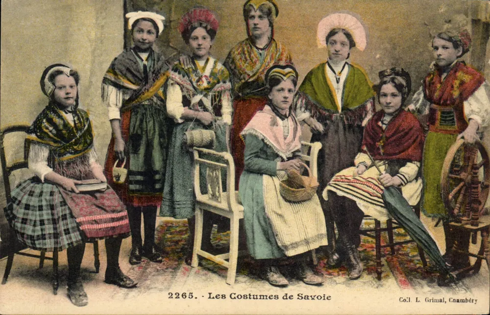 De Klederdracht van Savoye — Collectie L. Grimal, Chambéry — n° 2265 - Voorkant