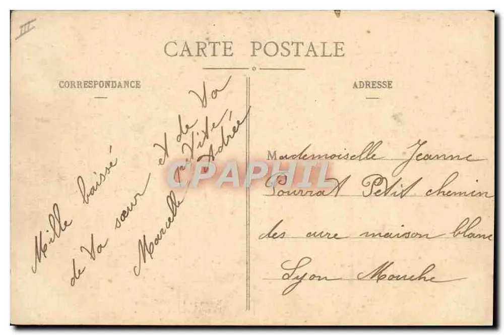 Dança Savoyarde — 2453 — Coleção L. Grimal, Chambéry - Verso