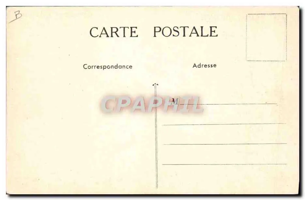 Departement van l'Aveyron — Emulsie Scott — antieke ansichtkaart met reclame - Achterkant