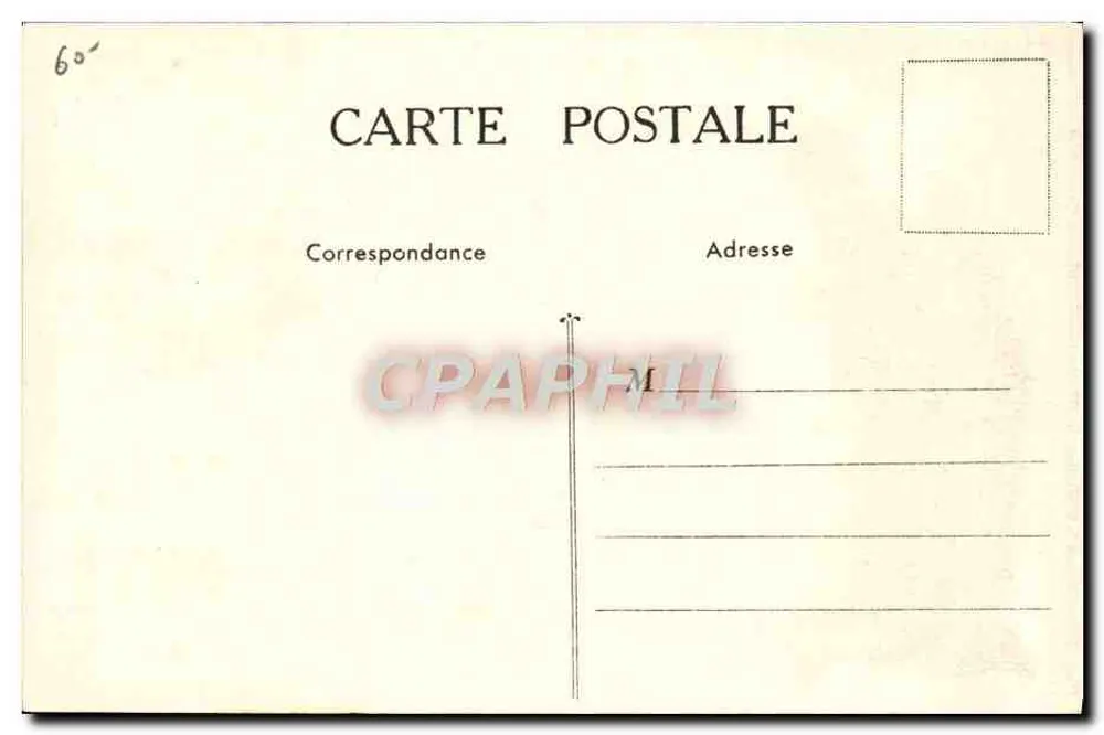 Departement Cher — Bourges — Scott Emulsion - Rückseite