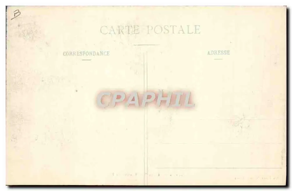 Papeterias de SOREL-MOUSSSEL — fábrica industrial com chaminés fumacentes — Ch. Foucault, editor, Dreux, n°4 - Verso