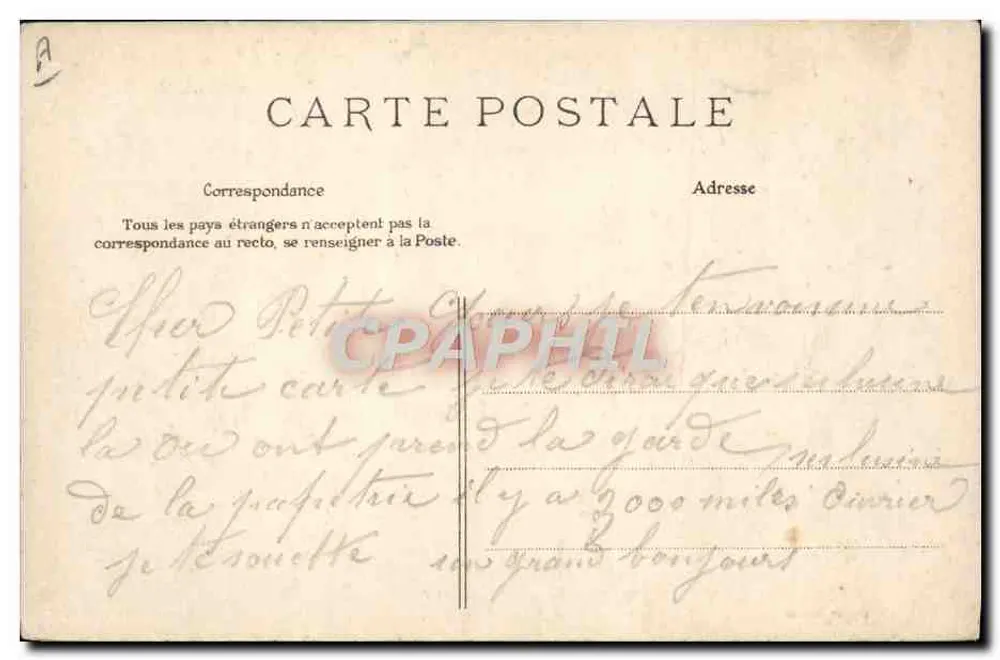 Essonne - Vista das Papeterias — Mardelet, editor, Corbe - Verso