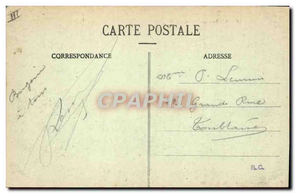 Épinal - Imagerie Pellerin et Cie — Edição dos Magasins Réunis, n° 536 - Verso