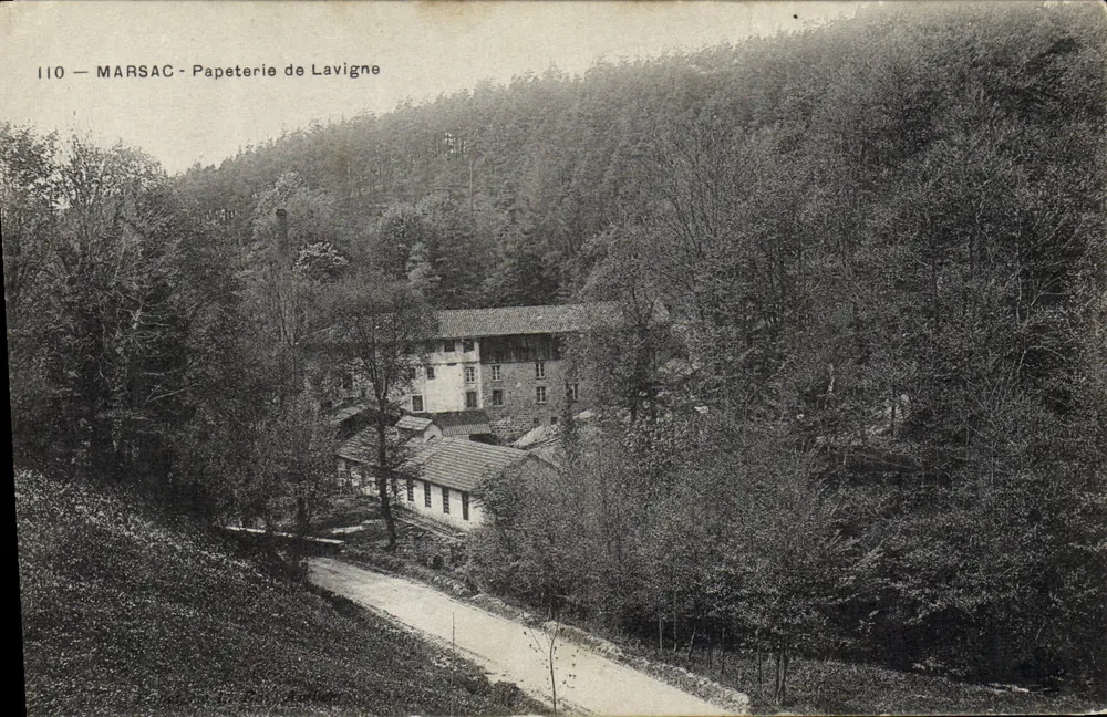 Marsac - Papierkarnia Lavigne — nieznany wydawca, nr 110 - Awers