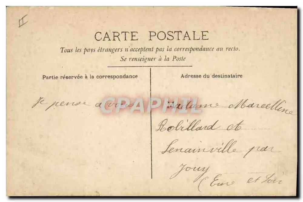 Coppia al telefono — scena d’amore — editore CIRCÉ, n°4233 - Verso