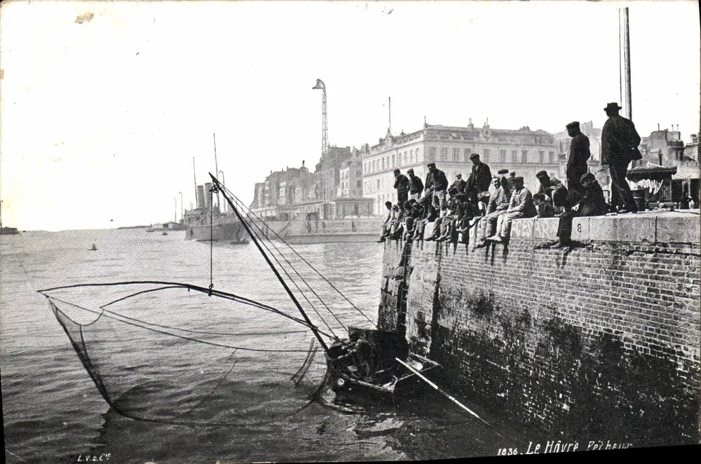 Le Havre - Pescadores — editor LV.2.CH, n°8 - Frente