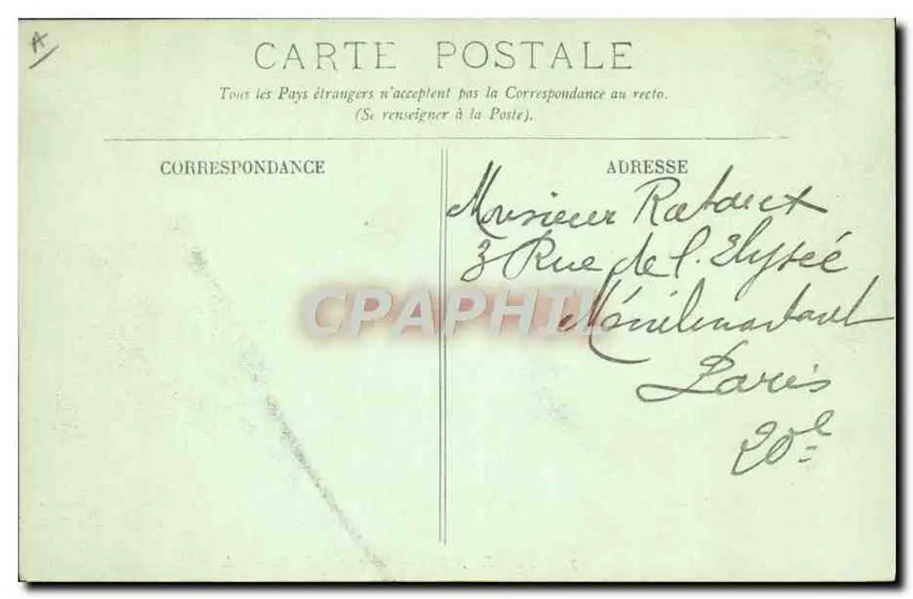 Le Tréport — Barcos de Pesca — LL. n°77 - Verso