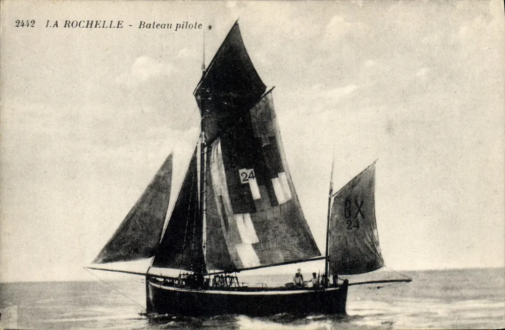 La Rochelle - Barco-piloto - R. Bergevin & Cie - Frente