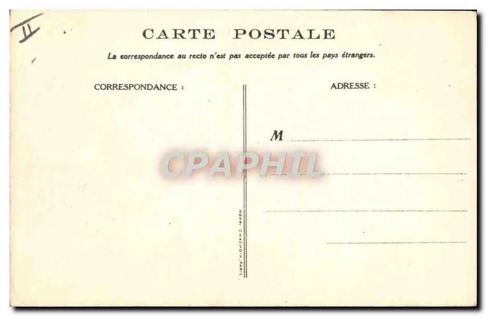 Les Misérables — Wie der kleine Gavroche sich von Napoleon dem Großen nutzt — Verleger Nemo Chachon, Paris - Rückseite
