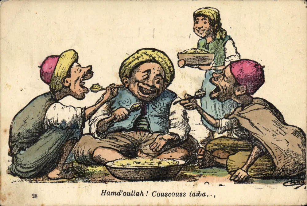 Couscous taïba — Hamd'oullah ! — Chagny, Nr. 28 - Vorderseite