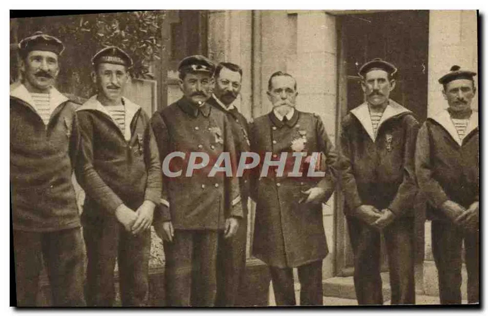 Mannschaft der Hyacinthe Yéomo — Korrespondenz von Herrn Guyot - Vorderseite