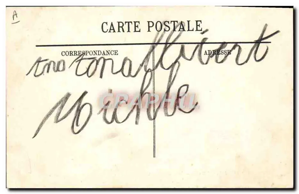 DIE FRANZÖSISCHE ARMEE — Infanterie — Ein Zug im Marsch — LL. — N° 103 - Rückseite