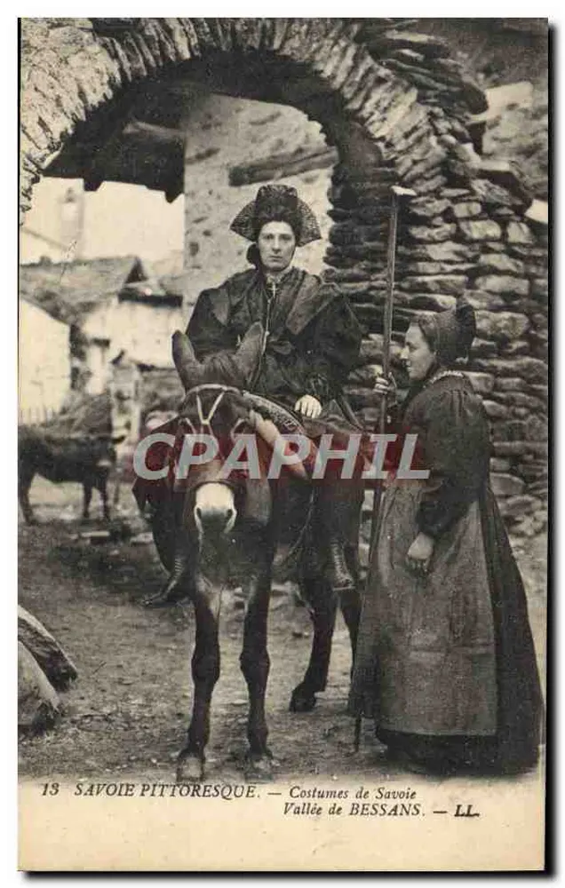 Trajes de Saboia — Vale de Bessans — LL - Frente