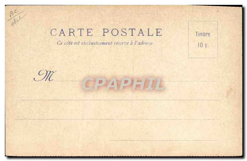 Frau im Savoyard-Kostüm — Savoie-Maurienne — Verlag Le Cognac Otard Dupuy - Rückseite
