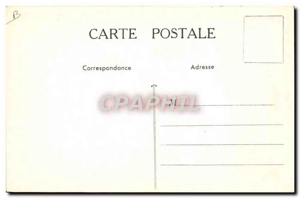 Département de la Lozère — Émulsion Scott — Éditeur non visible - Verso