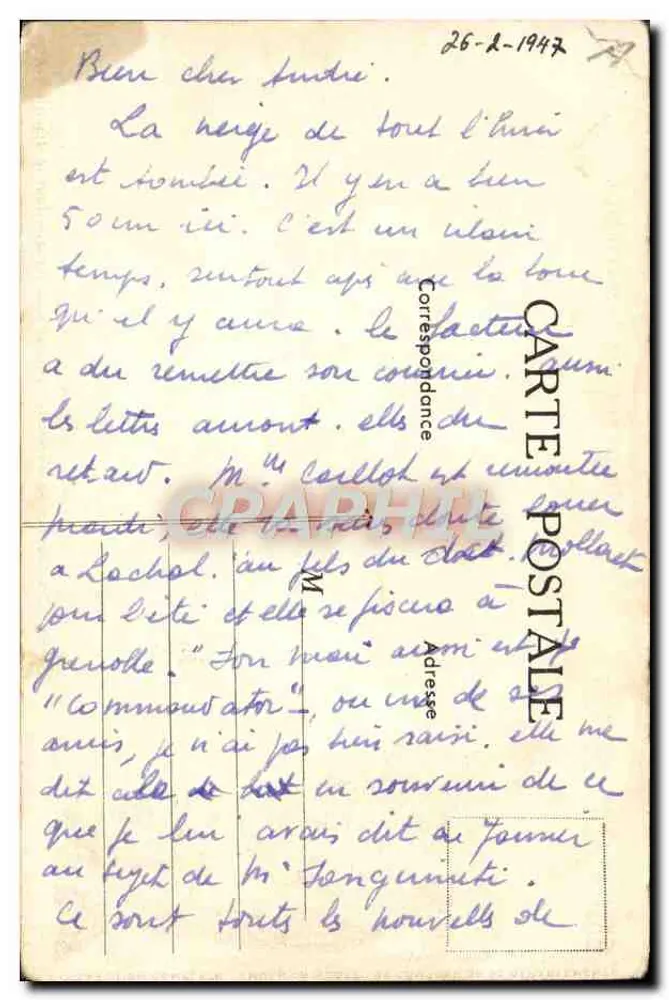 Pau — Département des Basses-Pyrénées — Éditeur : Émulsion Scott - Rückseite