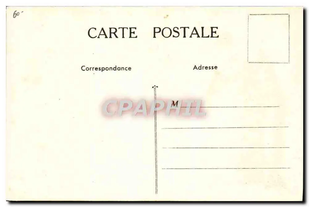 Departement der Landes — Mont-de-Marsan — Scott Emulsion - Rückseite