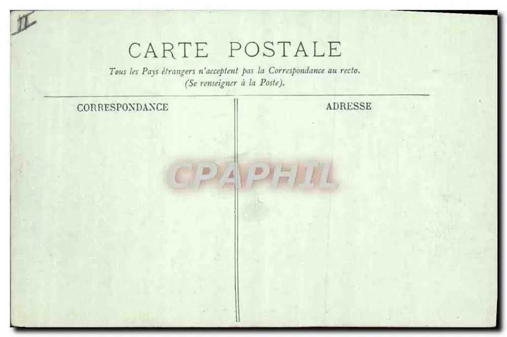 Insel Sainte-Marguerite — Das Fort — LL. — n° 659 - Rückseite