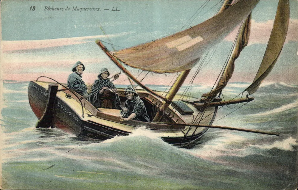 Pescadores de Maquereaux — LL. — Editor LL, n° 13 - Frente