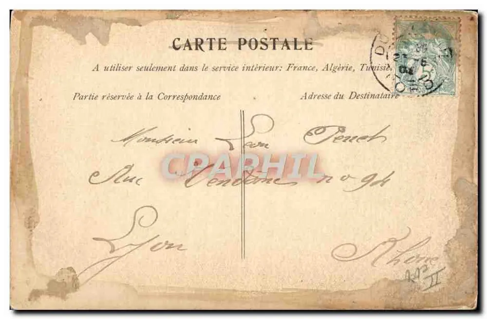 Dunkerque — Barco de pesca — editor anônimo, n° 81 - Verso