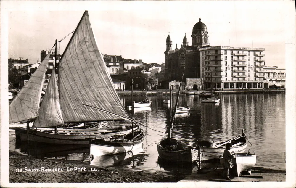 Saint-Raphaël - Le Port — editor LL, n°118 - Frente