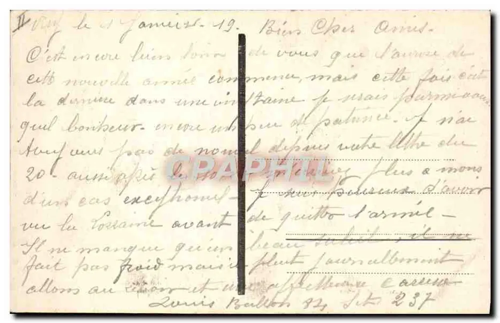 Mars-la-Tour — Infanterie-Relief — Verlag unbekannt - Rückseite
