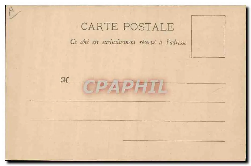 Il Distacco Dal Campo — Nancy — Fototipo A. Barporet et Cie, Nancy - Verso