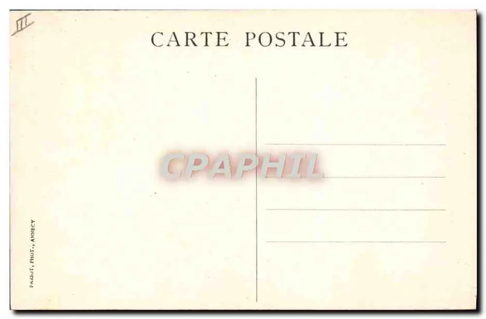 Bourg-St-Maurice — Une fileuse — Costumes de Savoie — n°137 - Verso