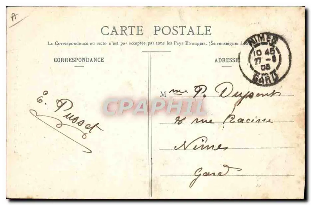 Trajes de Savóia (Arredores de Chambéry) — 8 — Editor C.R. - Verso