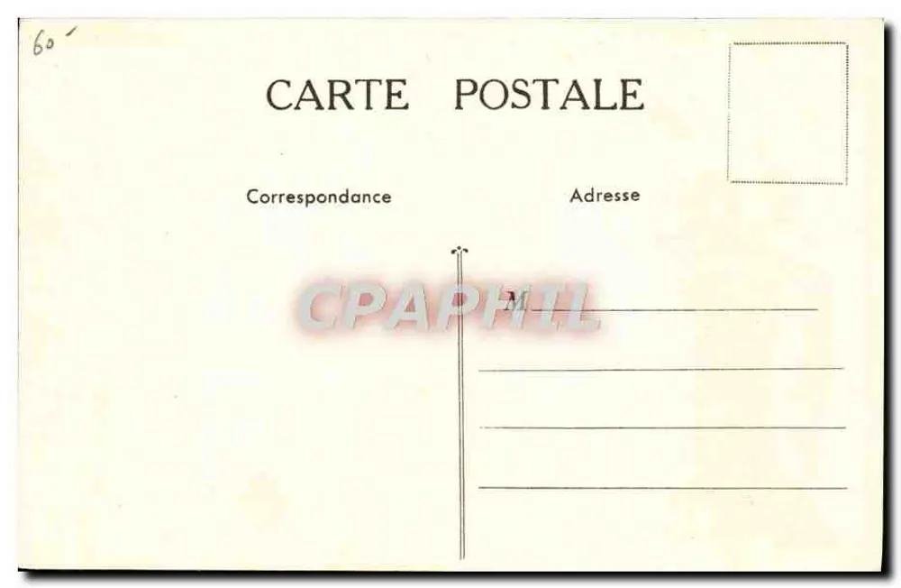 Departamento da Mayenne — carta publicitária para a emulsão Scott — editor Coleção Scott - Verso