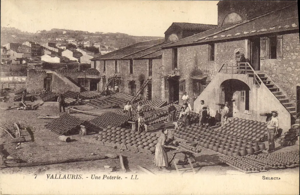 Vallauris - Una Ceramica - LL - Selecta - Recto